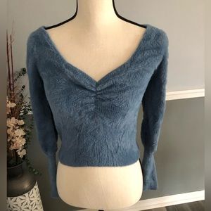 Abbeline fuzzy pullover sweater